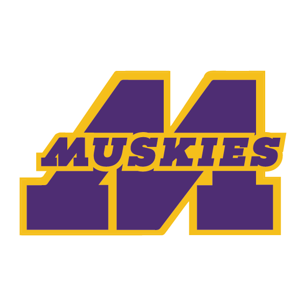 Muskie M logo with Muskies written on it